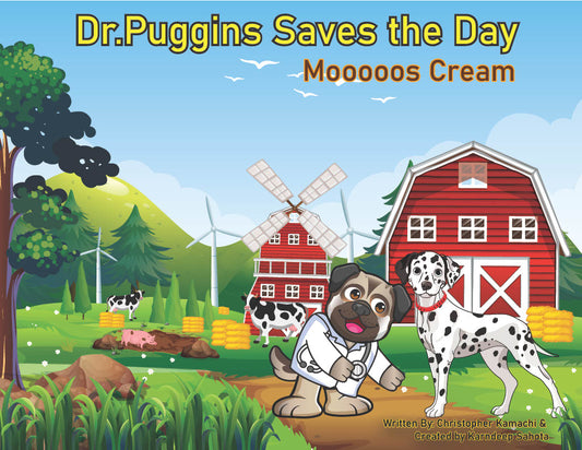 Pre Order Dogtor Puggins Saves The Day - Mooooos Cream