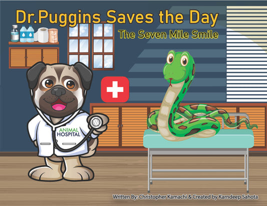 Pre Order Dogtor Puggins Saves The Day - The Seven Mile Smile